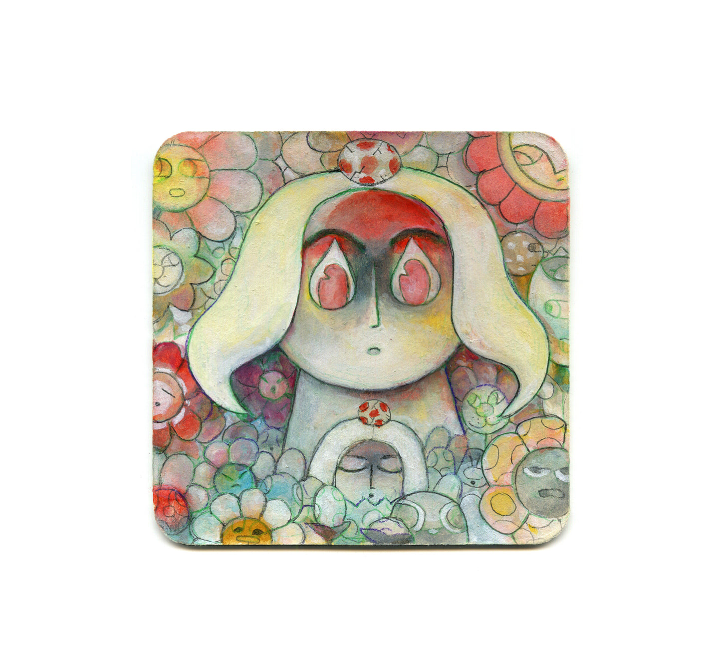S2 Chris Youssef - Flowerbed Coaster