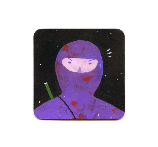 S2 Christian Leon Guerrero - Purple Ninja Coaster
