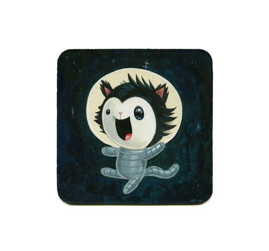 S2 Cuddly Rigor Mortis - Astro Cat Coaster