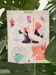 Perry Dixon Maple - Pluto Sticker Sheet