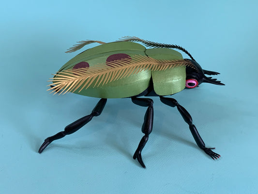 Cat Johnston - Green beetle