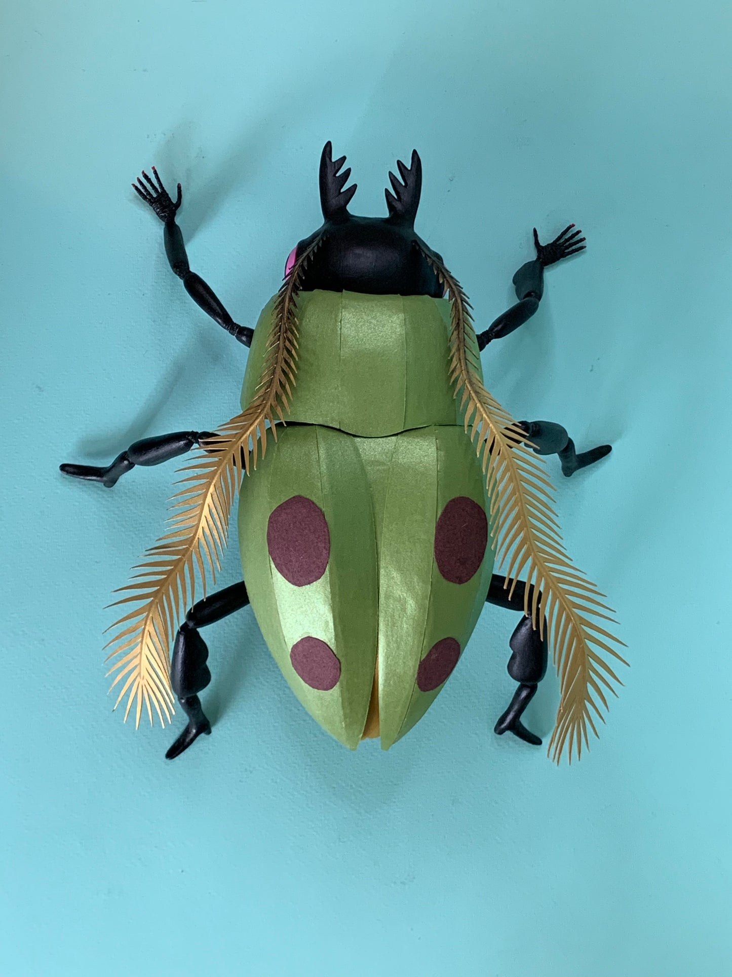 Cat Johnston - Green beetle