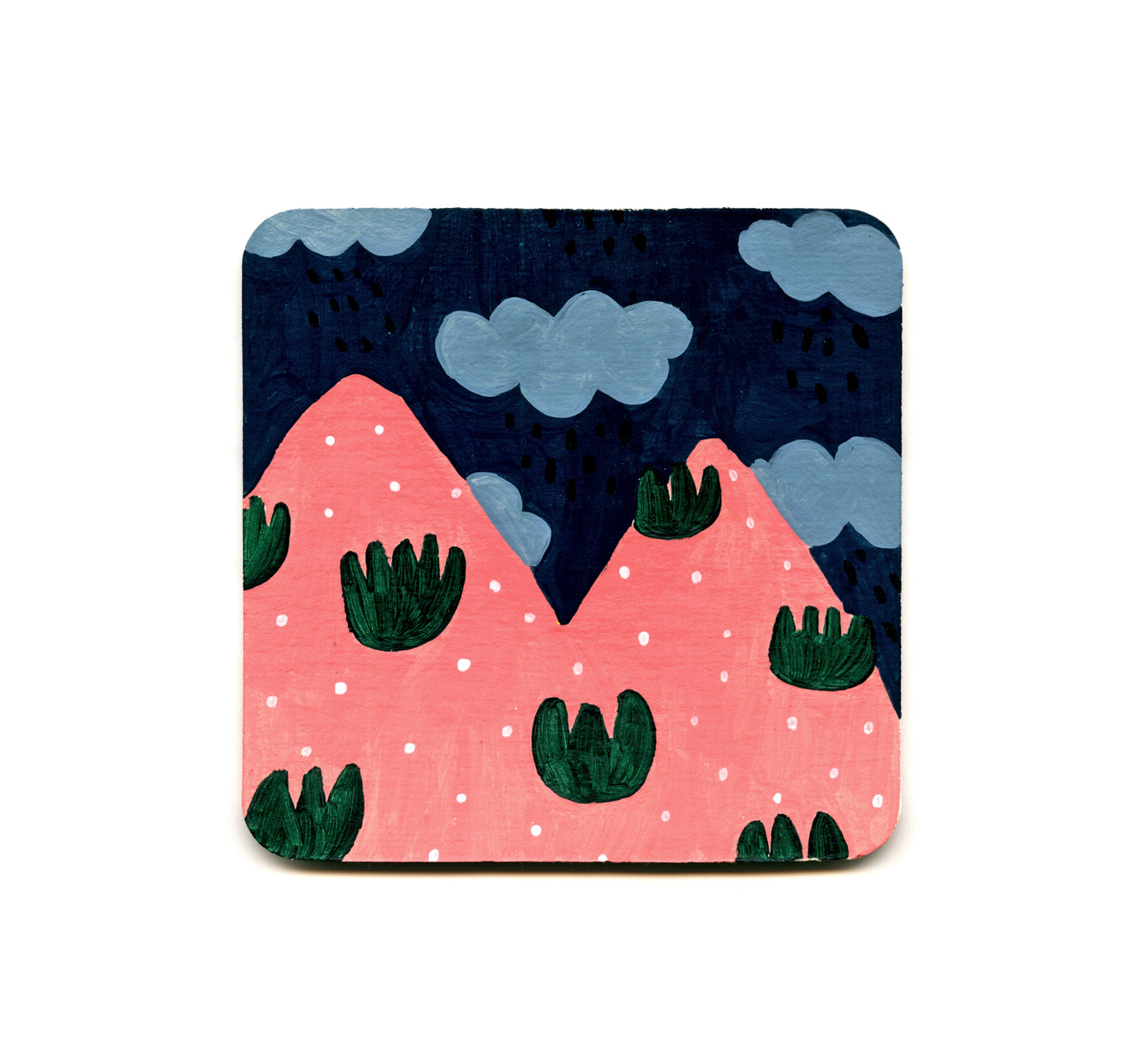 S2 Jennifer Bouron - Pink Mountains Coaster