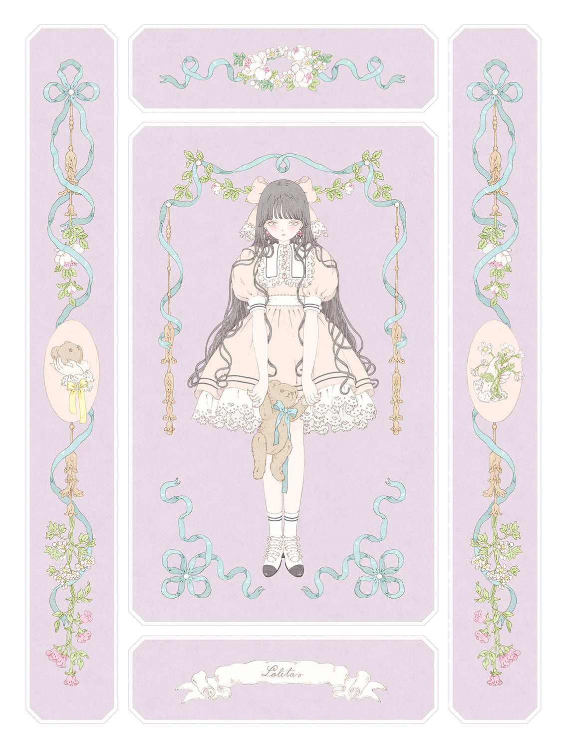 Kira Imai - Lolita Framed Print