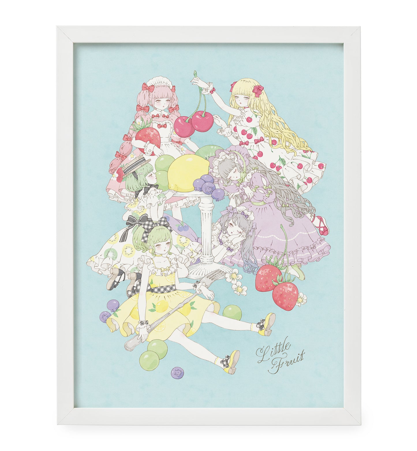 Kira Imai - Little Fruit Framed Print