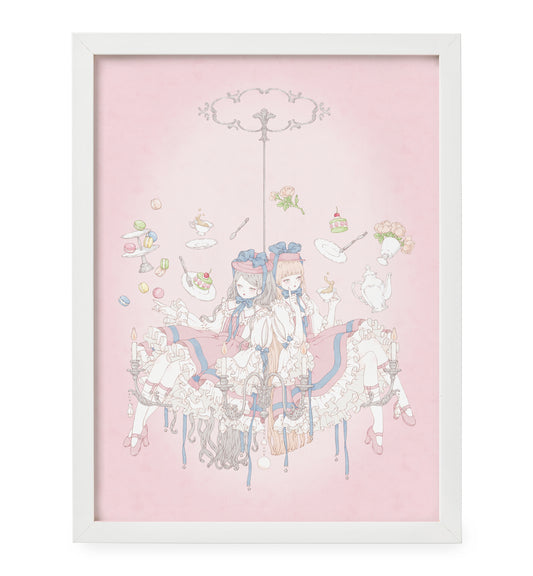 Kira Imai - Magic and Tea Framed Print
