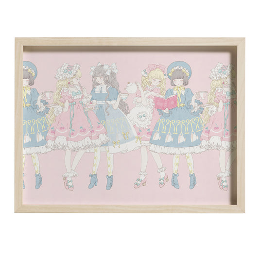 Kira Imai - Neverending Tea Party Framed Print