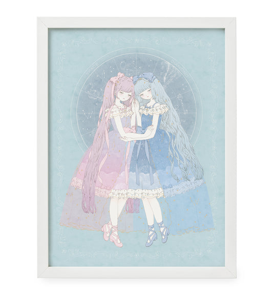 Kira Imai - Night Sky of Wonderland Framed Print