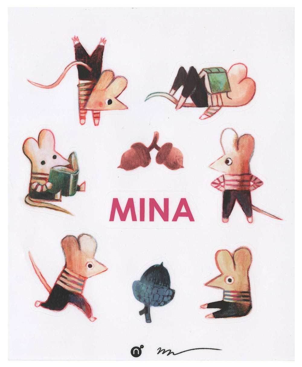 Matt Forsythe - Mina Sticker Sheet