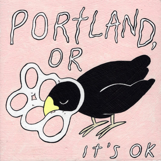 Deth P. Sun - Portland OR - It's OK - Bird in Six Pack Rings